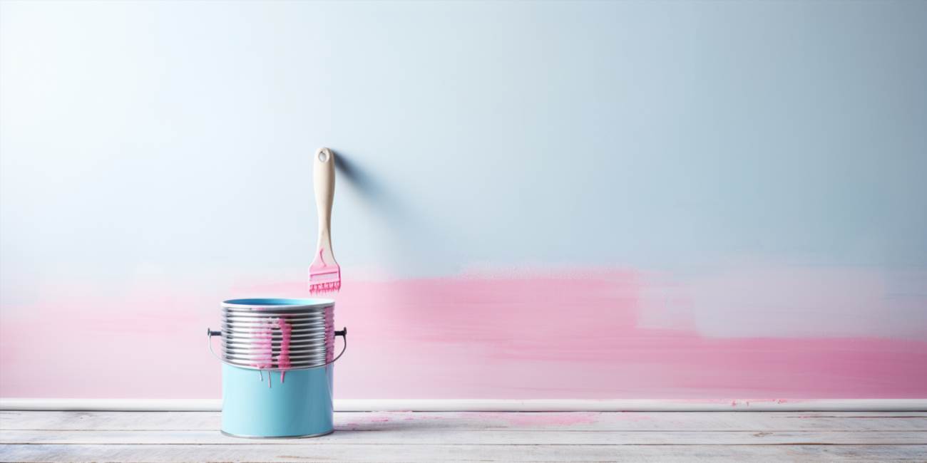 Jak pomalować pokój na dwa kolory