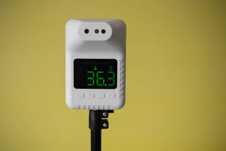 closeup shot of thermometer scanner automatic the 2025 02 02 13 50 10 utc