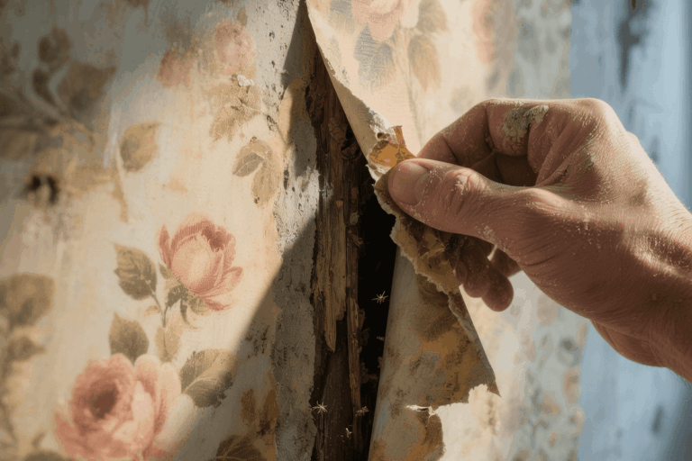 Remont z niechciana niespodzianka. Co kryje sie pod stara boazeria